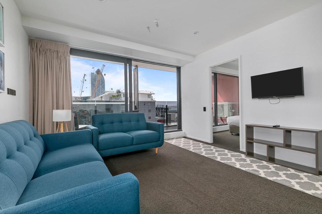 2 Bedroom Apt W/ Private Balcony + Netflix Near Spark! Auckland Buitenkant foto