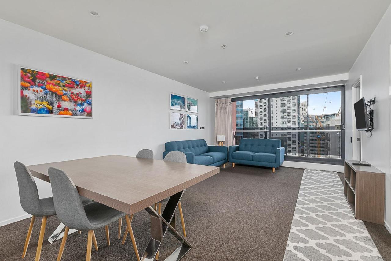 2 Bedroom Apt W/ Private Balcony + Netflix Near Spark! Auckland Buitenkant foto